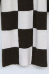 SWAYING/KNIT Checkerboard Dress SW212LS06 Brown/White PS40